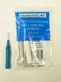 Doft Hammasväliharja 0.6 mm Sininen - Image 2