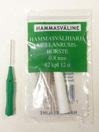 Doft Hammasväliharja 0.8 mm Vihreä