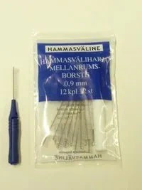 Doft Hammasväliharja 0.9 mm Tummansininen - Image 2