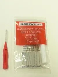 Doft Hammasväliharja 1.2 mm Punainen - Image 2