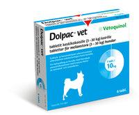 Dolpac Vet Tabletit Keskikokoisille Koirille 50 mg/144 mg/200,28 mg Tabl 3-30 kg