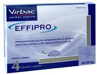Effipro Keskikokoisille Koirille 100 mg/ml Vet Paikallisvaleluliuos 10-20 kg - Image 2