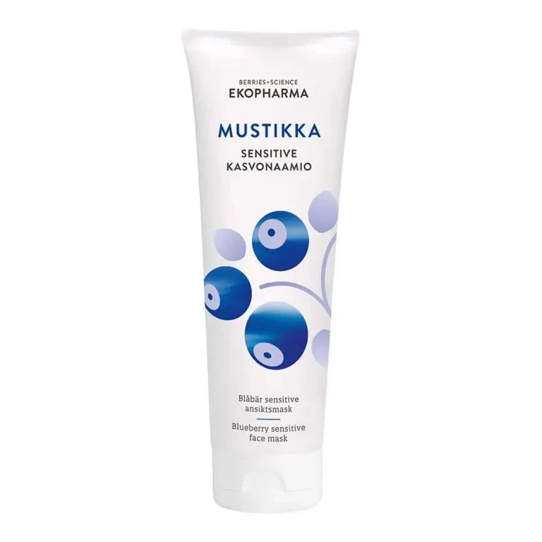 Ekopharma Mustikka Sensitive Kasvonaamio, 50 ml
