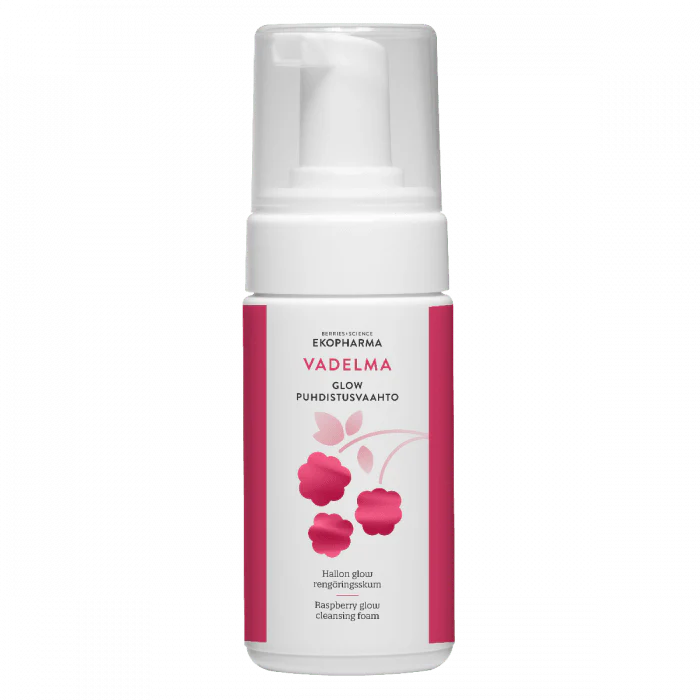 Ekopharma Vadelma Glow Puhdistusvaahto 100ml