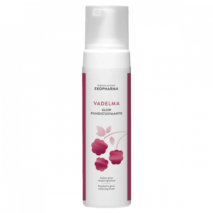 Ekopharma Vadelma Glow Puhdistusvaahto 200ml