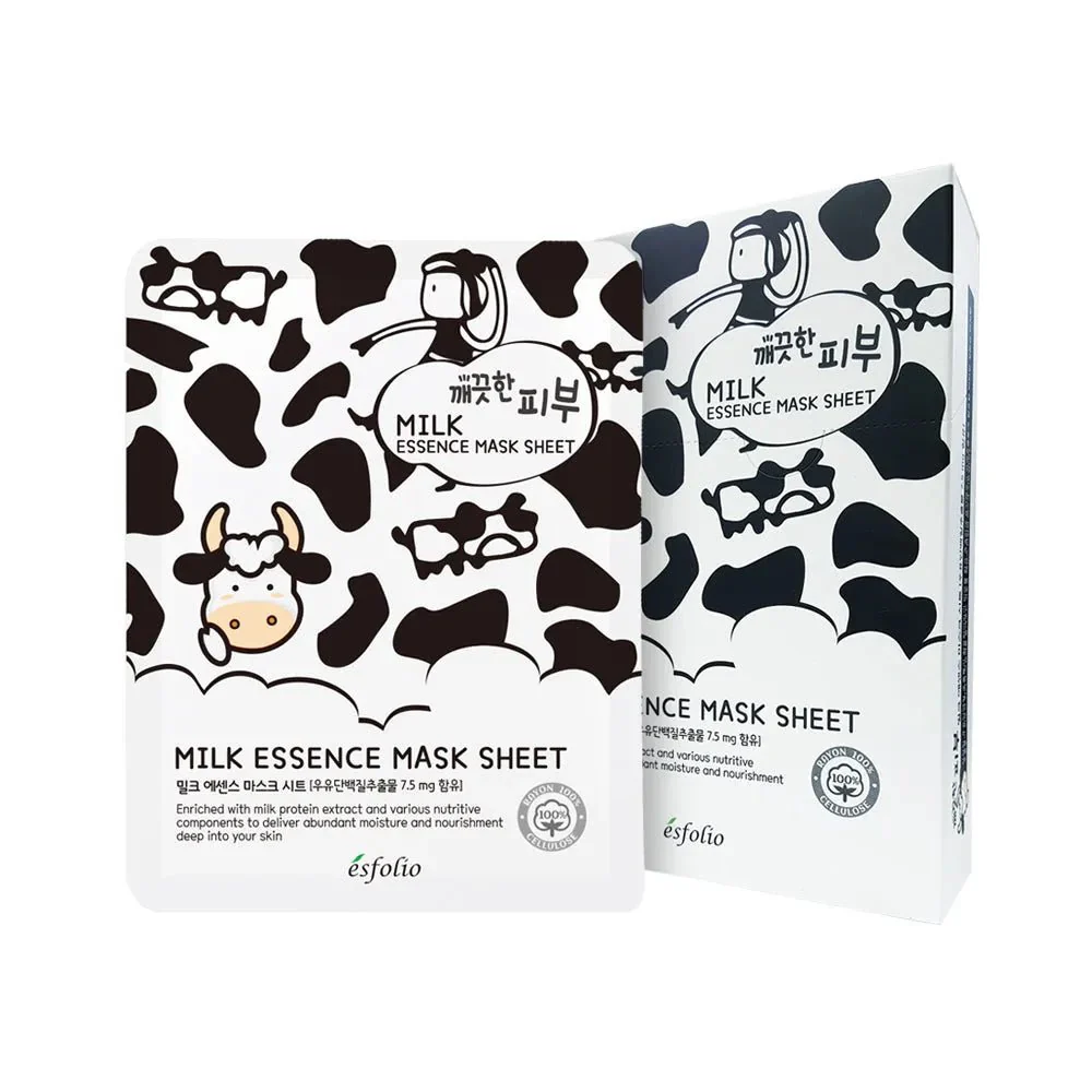 Esfolio Pure Skin Milk Essence kangasnaamio 1 kpl