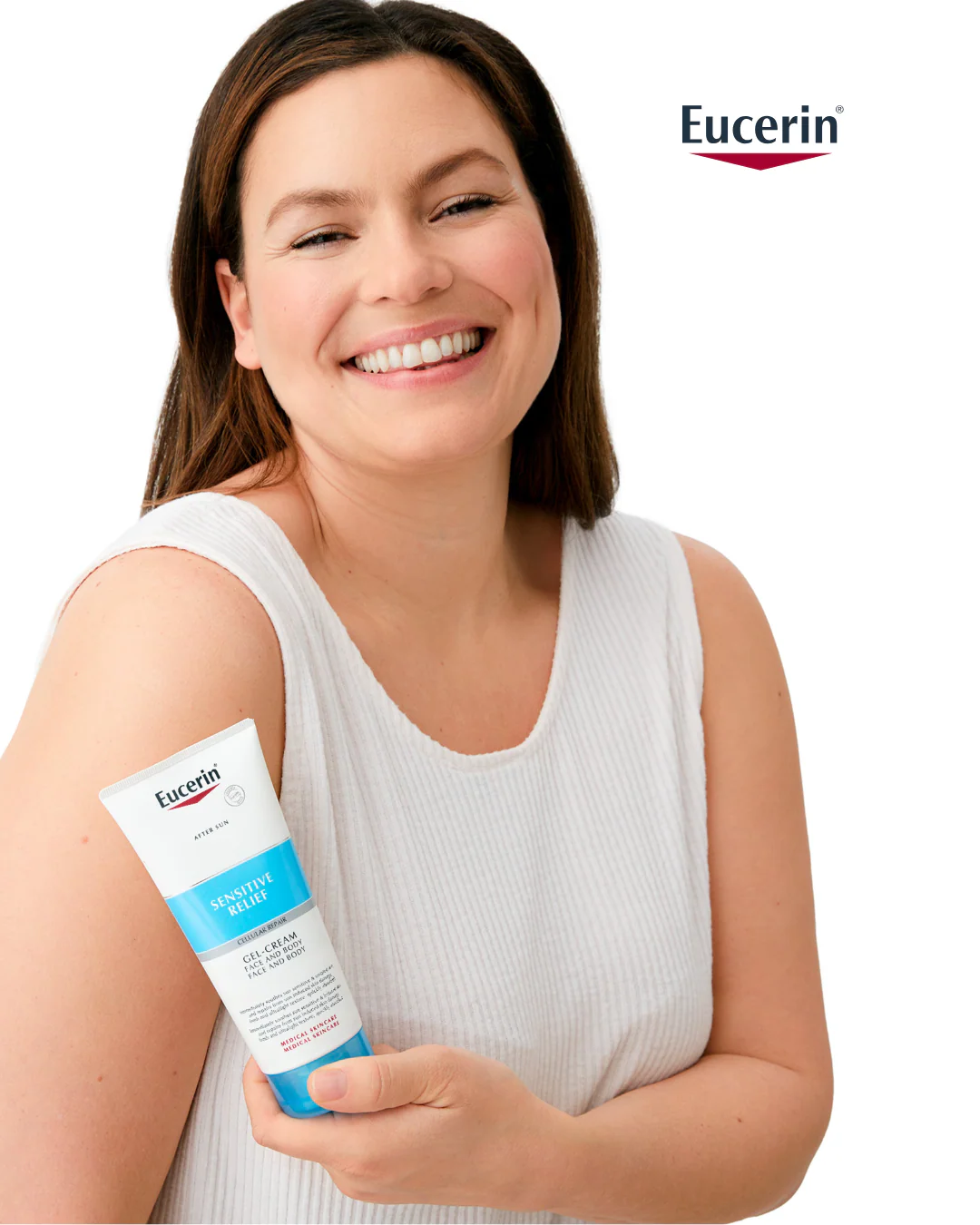 Eucerin Sensitive Relief After Sun Cream Gel 200 ml - Image 3