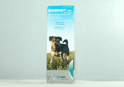 Exspot Vet 715 mg/ml Paikallisvaleluliuos
