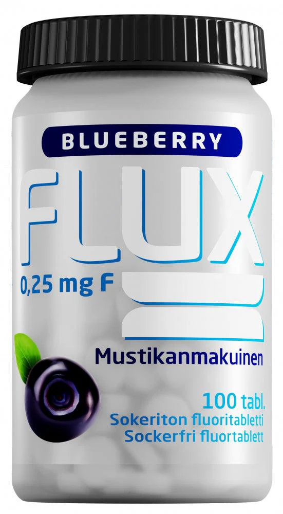 Flux Blueberry Fluoritabletti