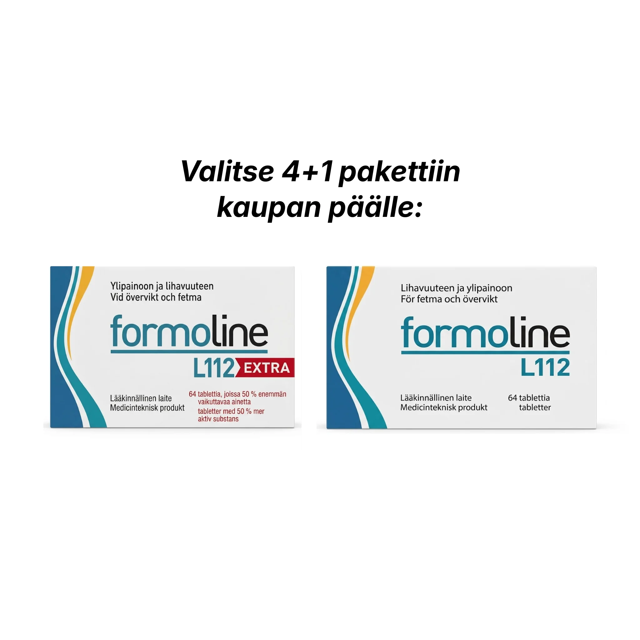 Formoline Extra L112 750mg, 4 x 64 tabl (+1 ilmaiseksi) Kampanja - Image 2