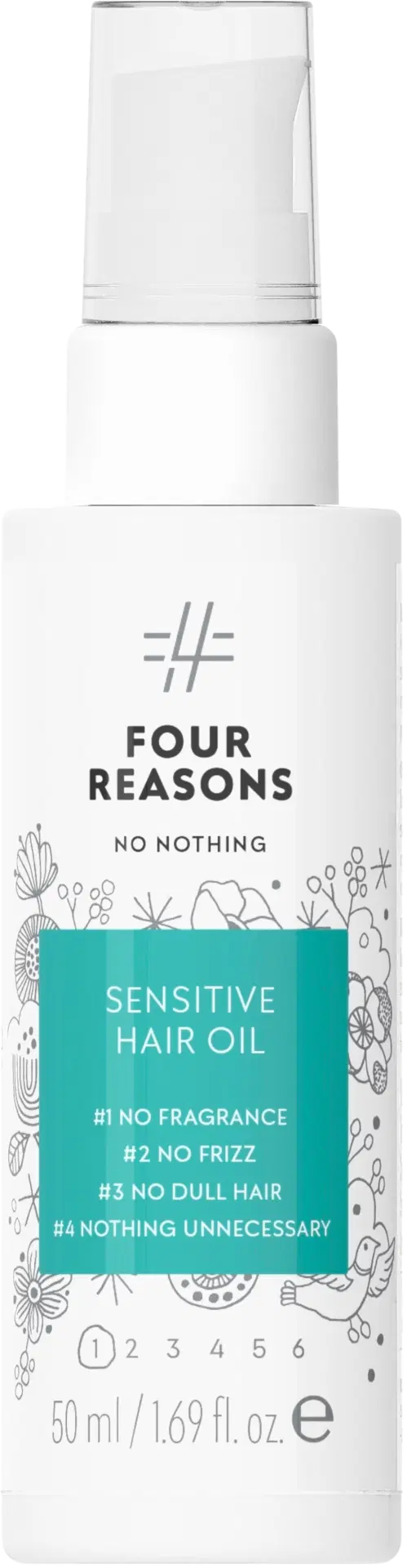 Four Reasons No Nothing Sensitive Hair Oil 50 ml