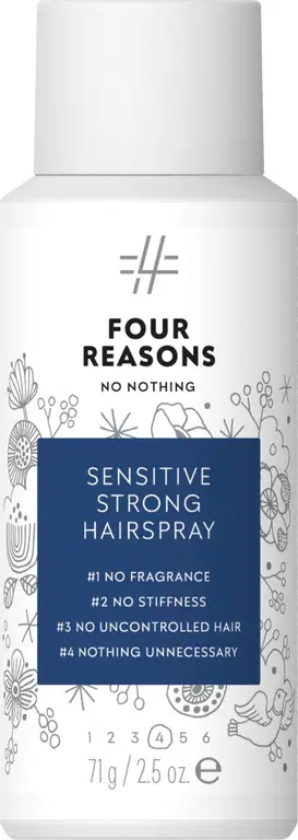 Four Reasons No Nothing Sensitive Strong Hairspray  100 ml