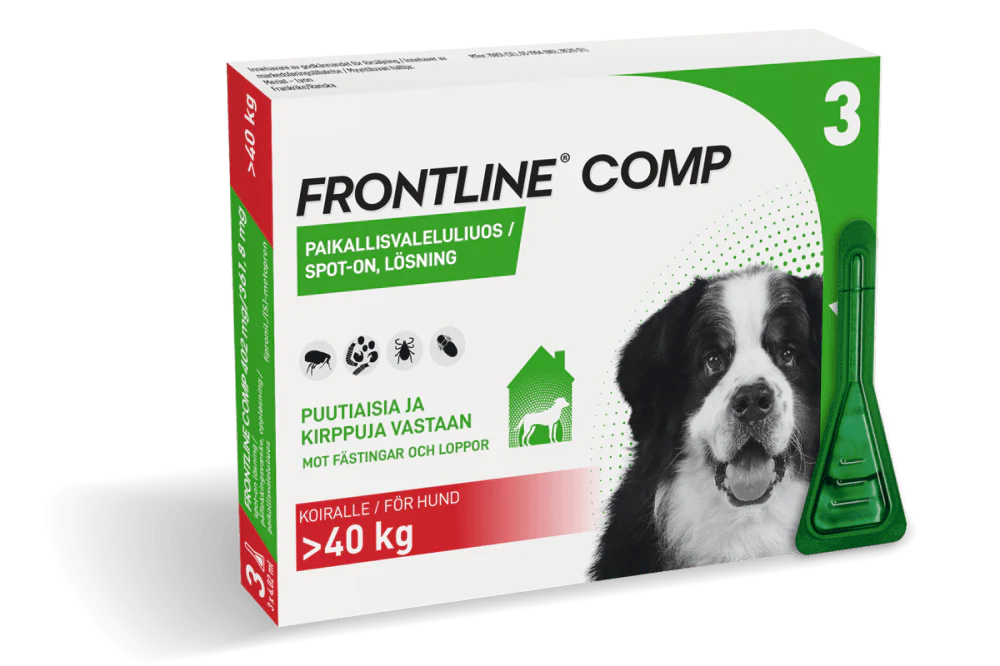 Frontline Comp Vet Paikallisvaleluliuos Koirille - Image 4