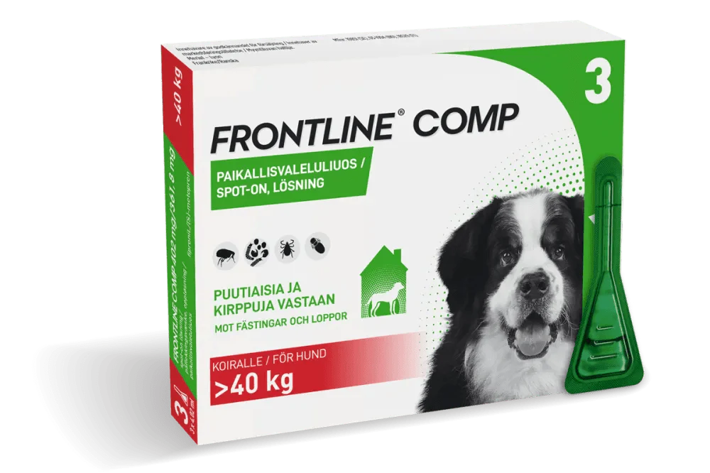 Frontline Comp Vet Paikallisvaleluliuos Koirille - Image 5