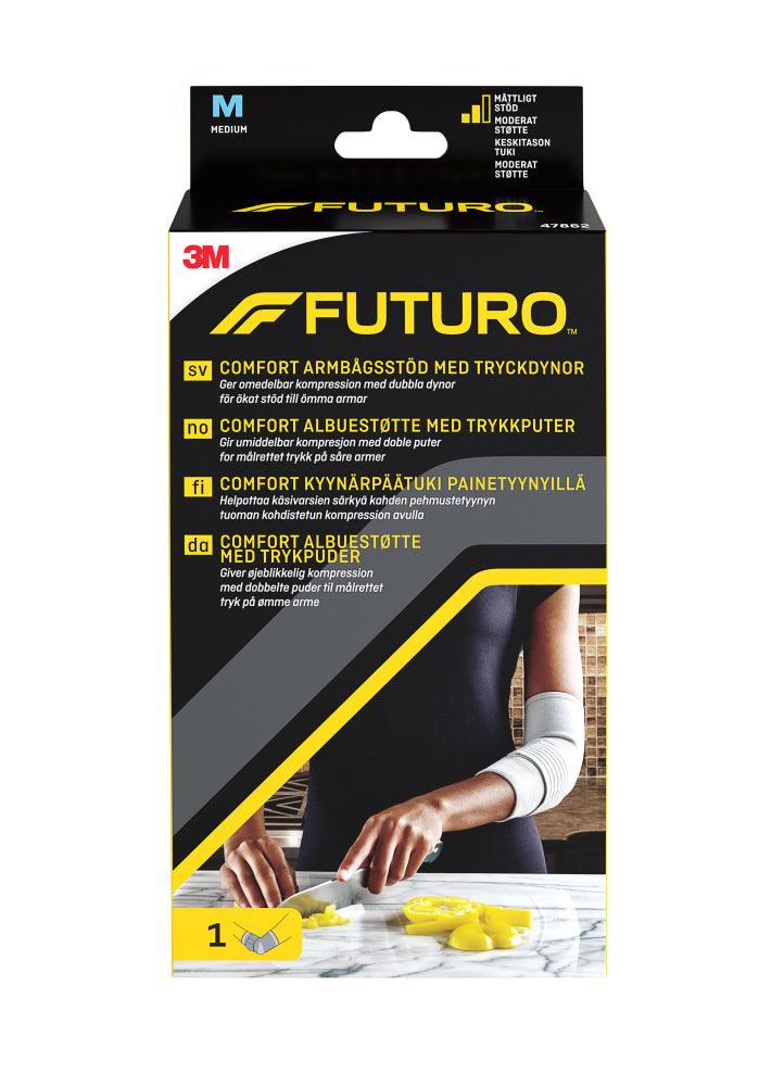 Futuro Comfort Kyynärpäätuki, M Painetyynyillä, 47862Nor