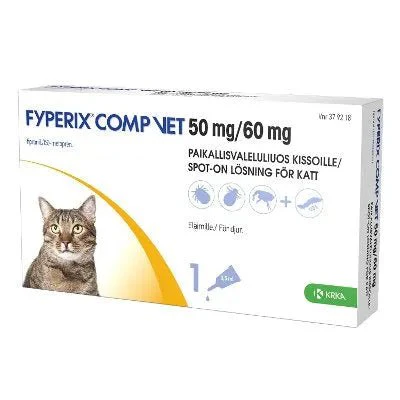 Fyperix Comp Vet 50 mg/60 mg Paikallisvaleluliuos Kissoille - Image 2