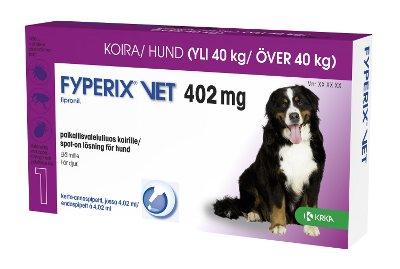 Fyperix Vet 402 mg Paikallisvaleluliuos