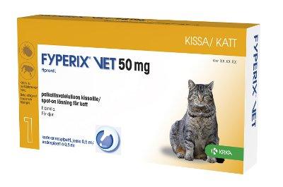 Fyperix Vet 50 mg Paikallisvaleluliuos