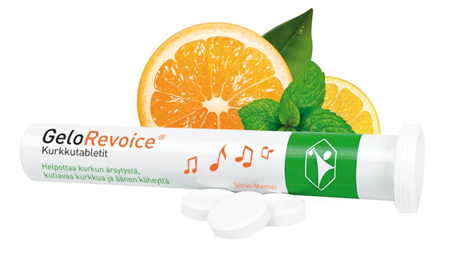 Gelorevoice Kurkkutabletti Sitrus-Mentoli - Image 2