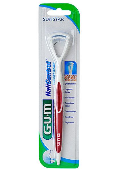 Gum Kielenpuhdistin Dual-Act Harja+Kaavin
