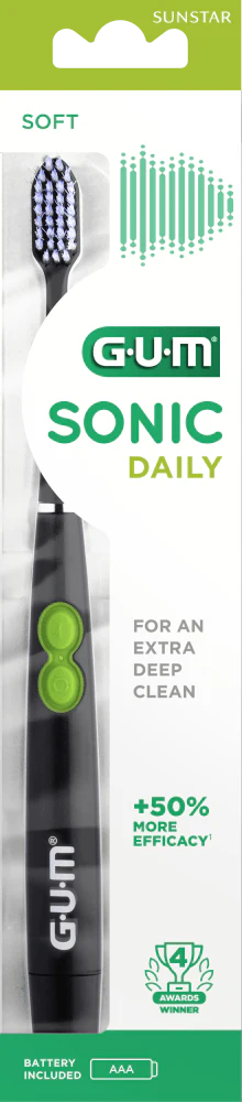 Gum Sonic Paristohammasharja Musta (sis. Paristo)