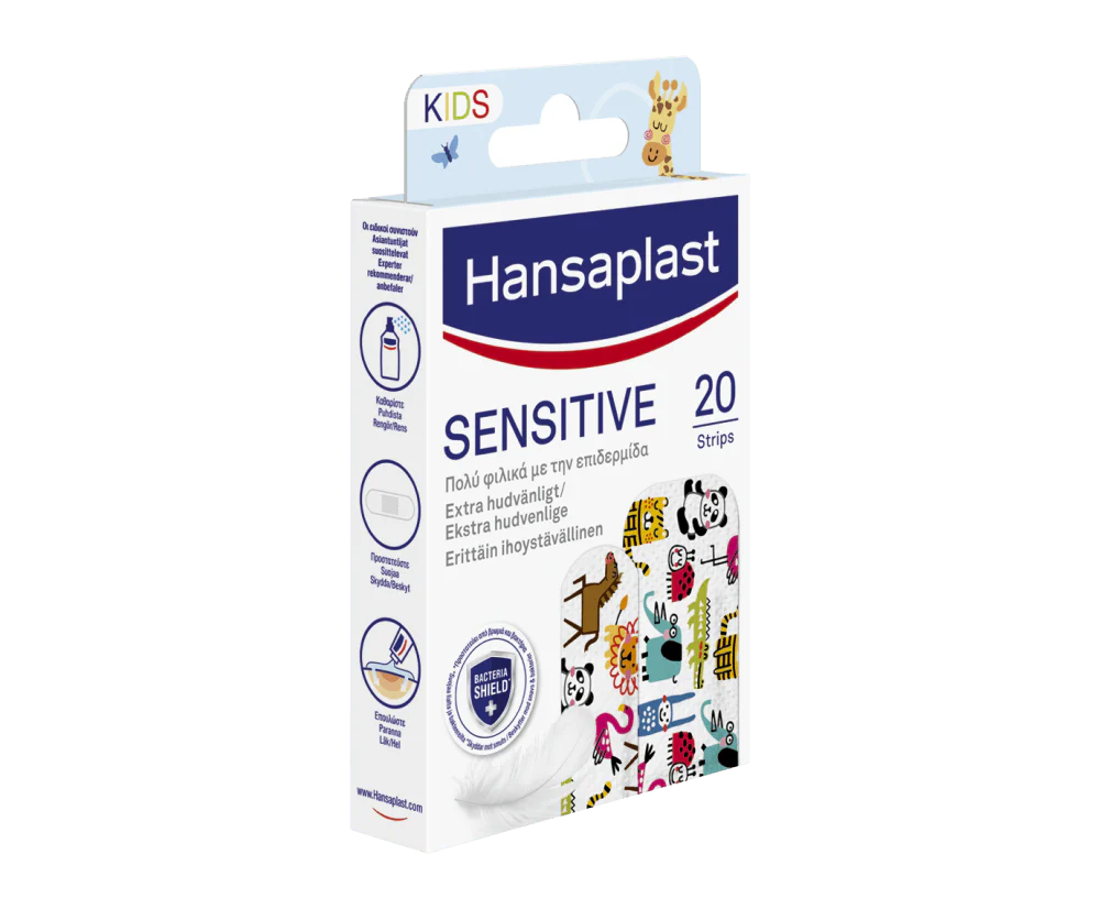 Hansaplast Sensitive Strips Kids