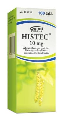 Histec 10 mg Tabl, Kalvopääll - Image 3