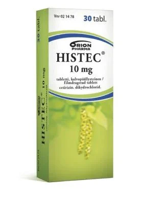 Histec 10 mg Tabl, Kalvopääll - Image 5