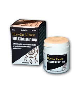Hyvän Unen Melatoniini 1 mg