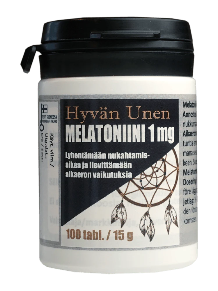 Hyvän Unen Melatoniini 1 mg - Image 4