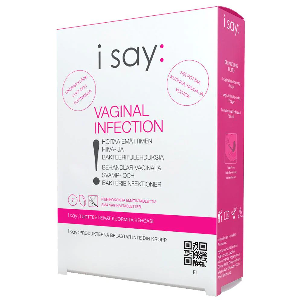 I Say: Vaginal Infection Emätintabletti