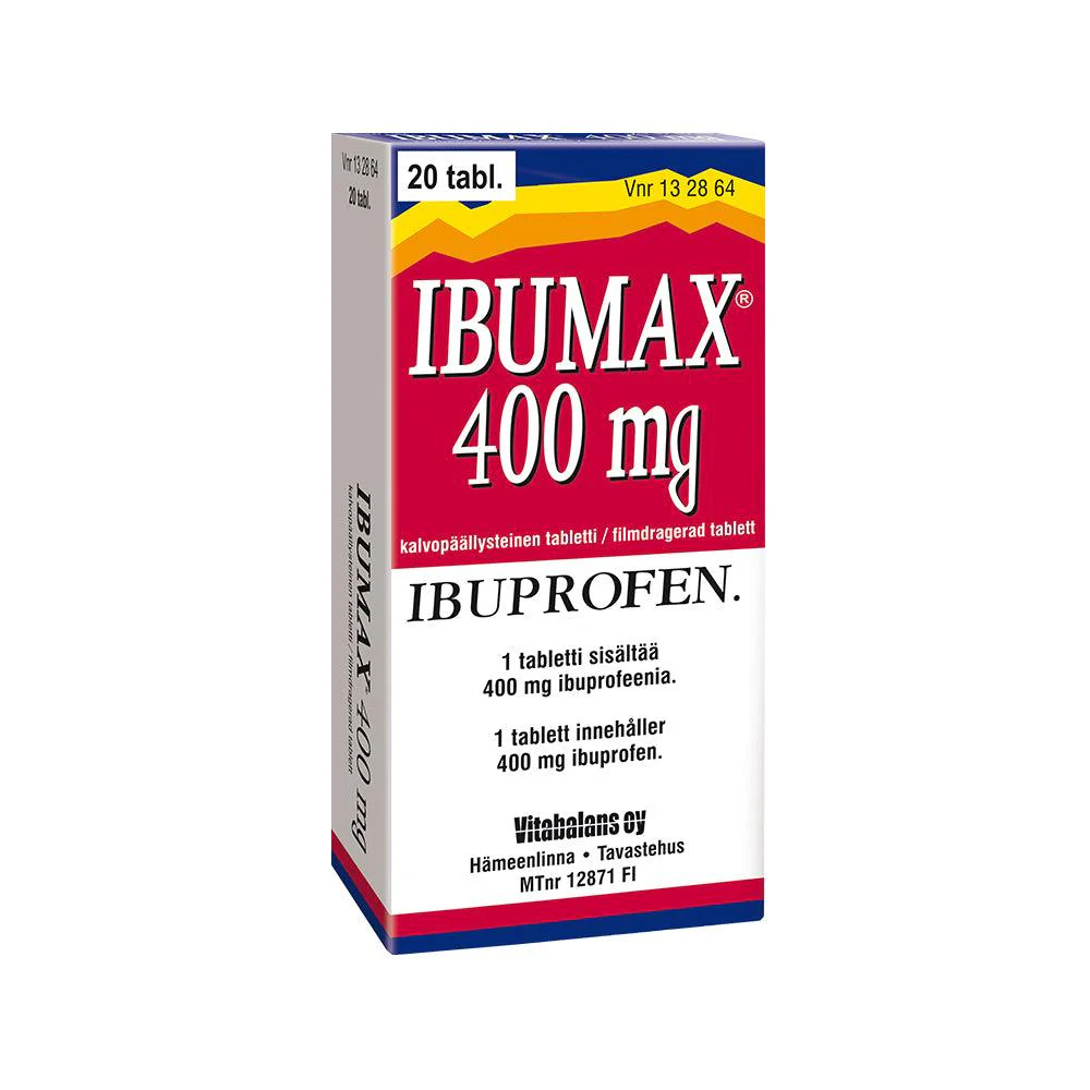Ibumax 400 mg Tabletti, Tulehduskipulääke - Image 2
