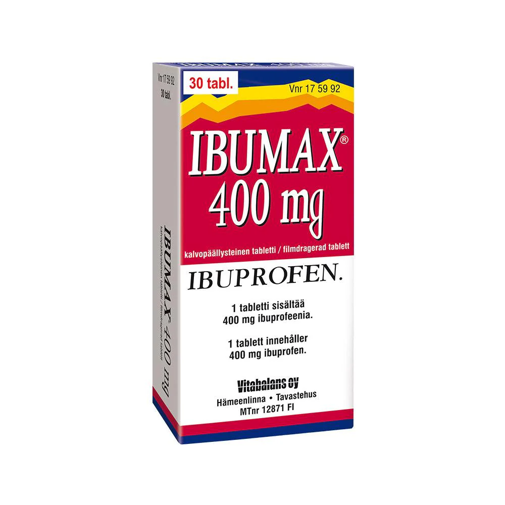Ibumax 400 mg Tabletti, Tulehduskipulääke - Image 3