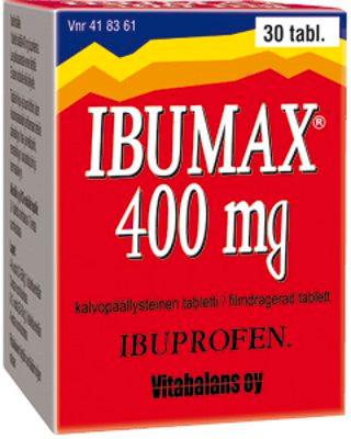 Ibumax 400 mg Tabletti, Tulehduskipulääke - Image 4