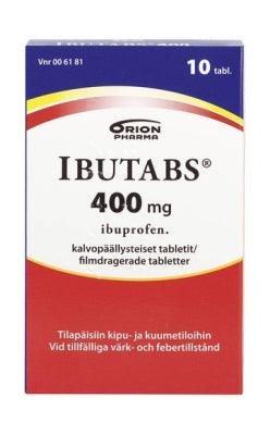 Ibutabs 400 mg Tabl, Kalvopääll