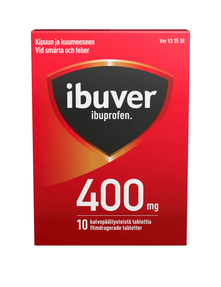 Ibuver 400 mg Tabl, Kalvopääll