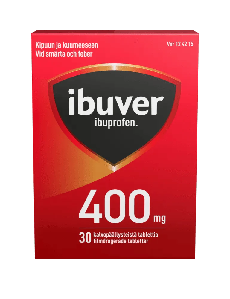 Ibuver 400 mg Tabl, Kalvopääll - Image 4