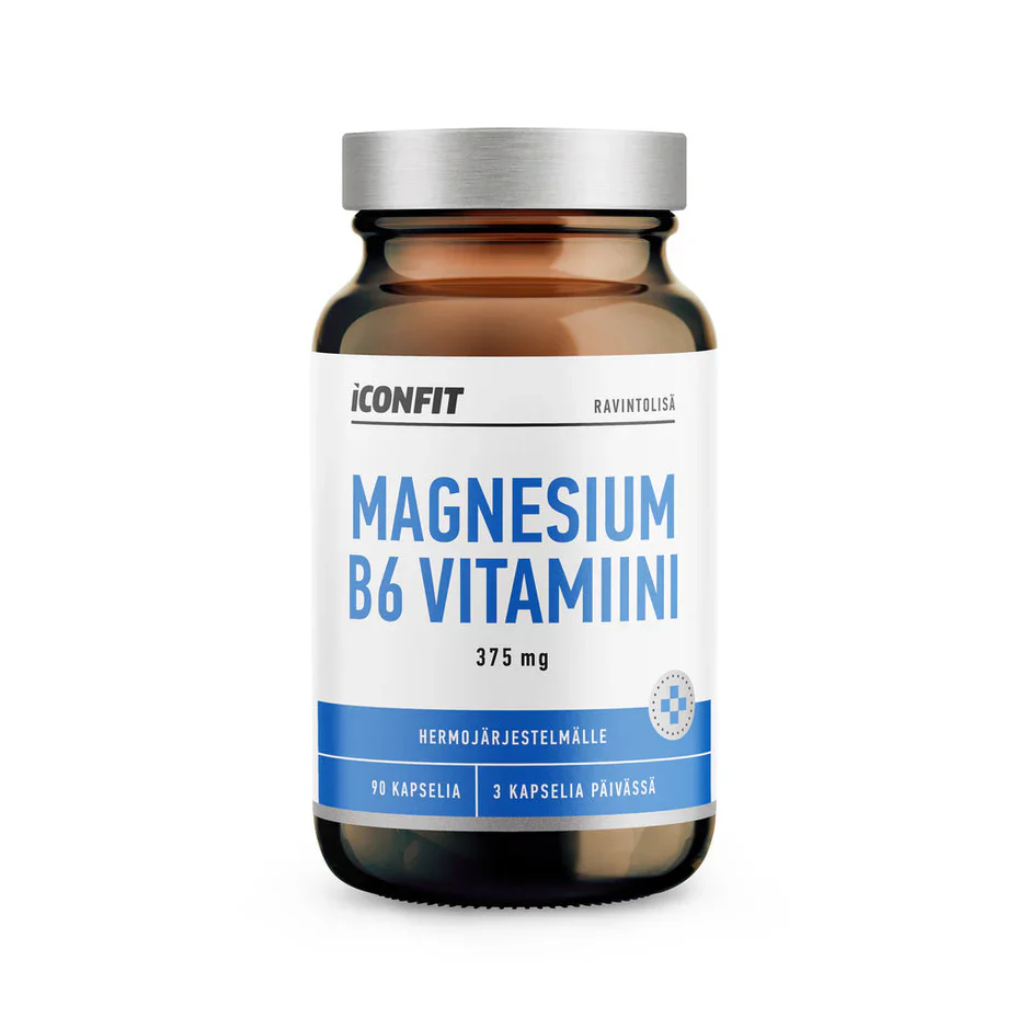 ICONFIT Magnesium & B6-Vitamiini 90 kaps