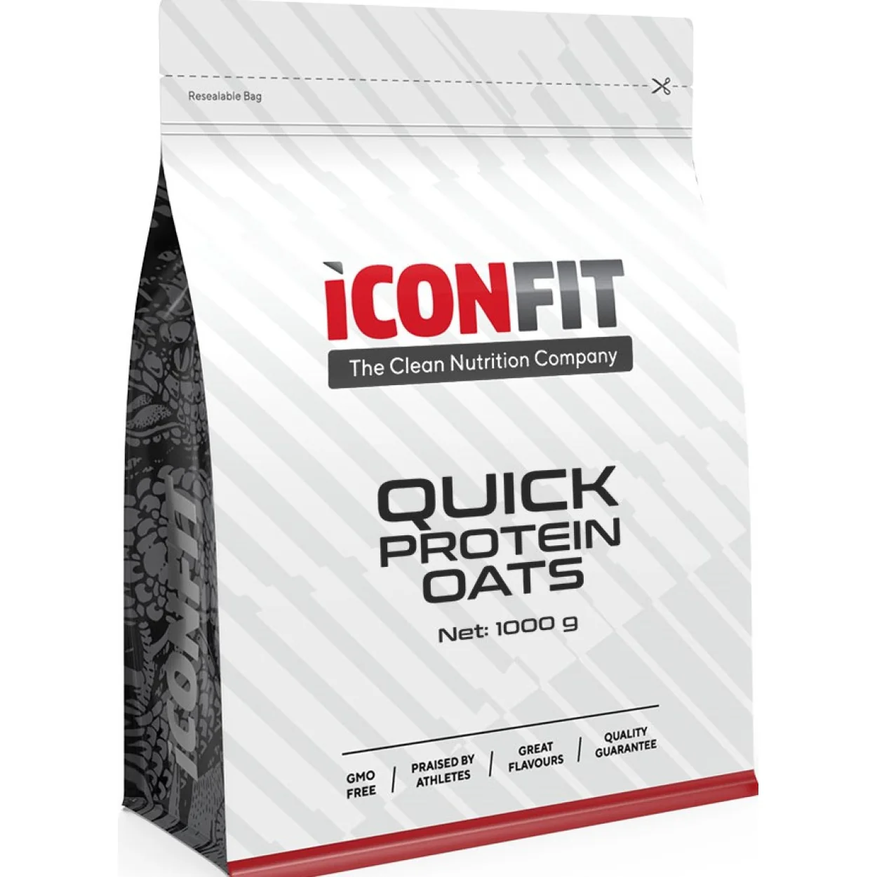 ICONFIT Quick Protein Oats, Omena-kaneli 1 kg