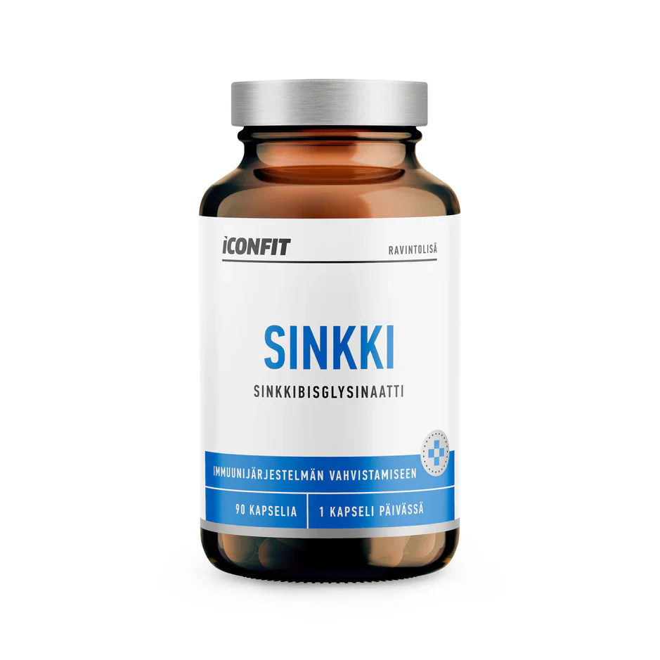 ICONFIT Sinkki (Bioaktiivinen sinkkidiglysinaatti), 25mg 90 kaps