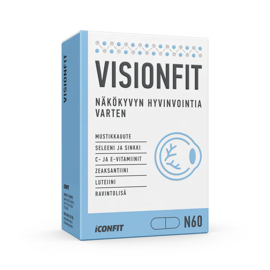 ICONFIT Visionfit 60 kaps - Näön tukemiseksi