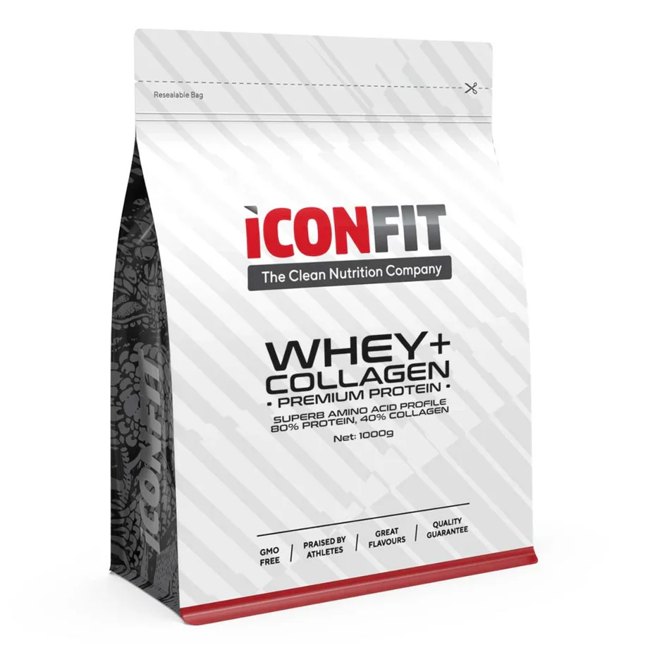 ICONFIT Whey + Kollageeni, Suklaa 1 kg