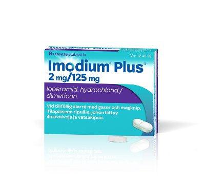 Imodium Plus 2 mg/125 mg Tabl