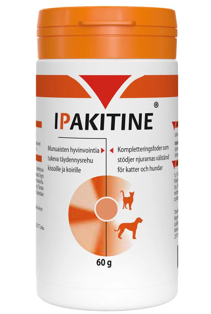 Ipakitine täydennysrehu koirille ja kissoille