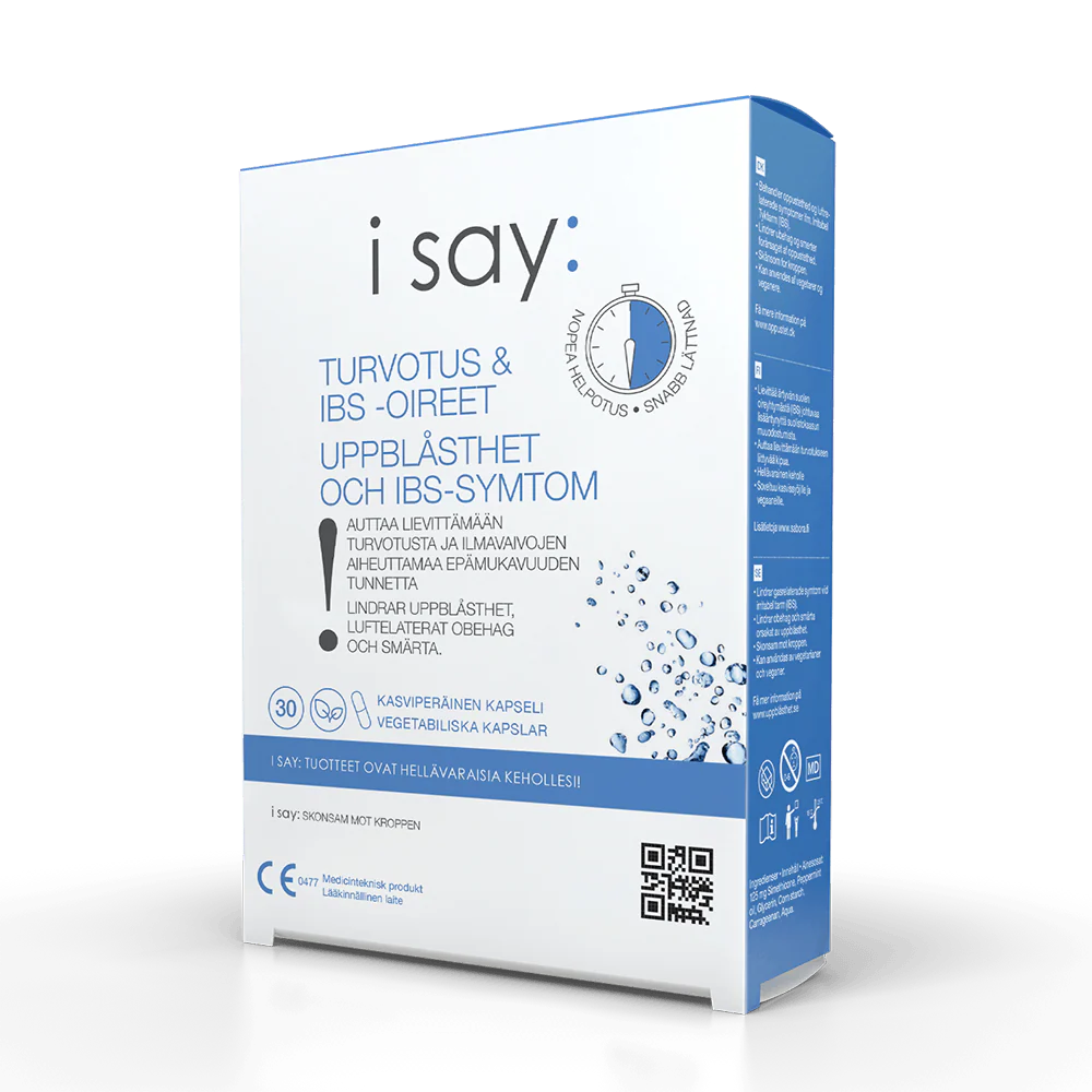 I Say: Turvotus & Ibs-Oireet