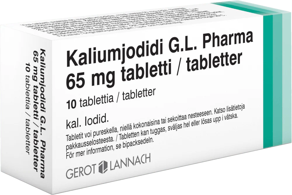 Kaliumjodidi G.L.Pharma 65 mg Tabl