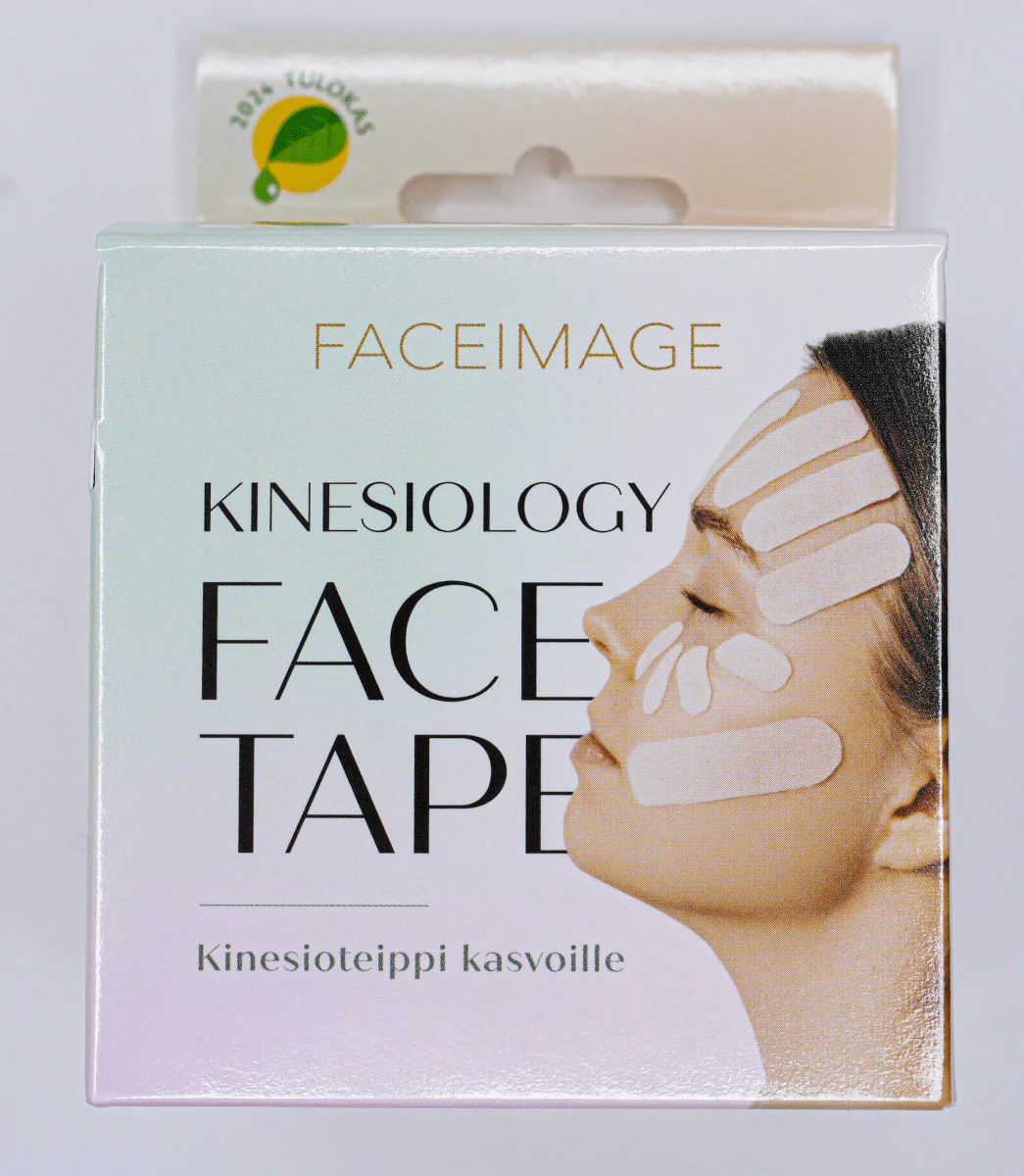 Faceimage Kasvokinesioteippi Regular 2,5cmx5m 2 rll