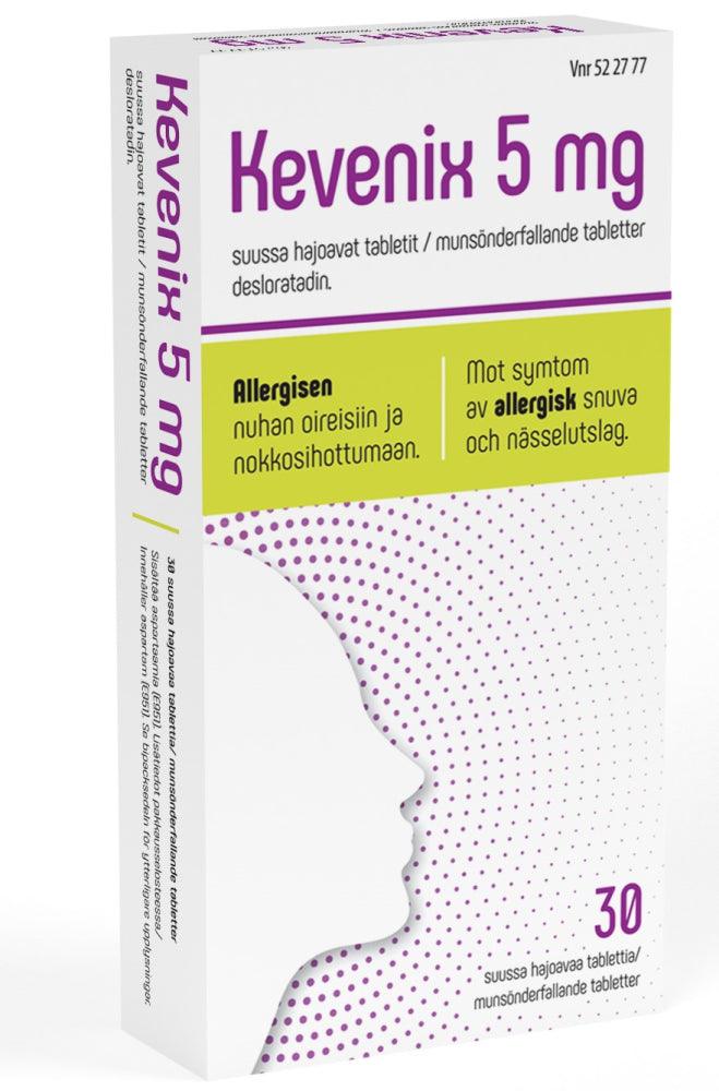 Kevenix 5 mg Tabl, Suussa Hajoava - Image 2