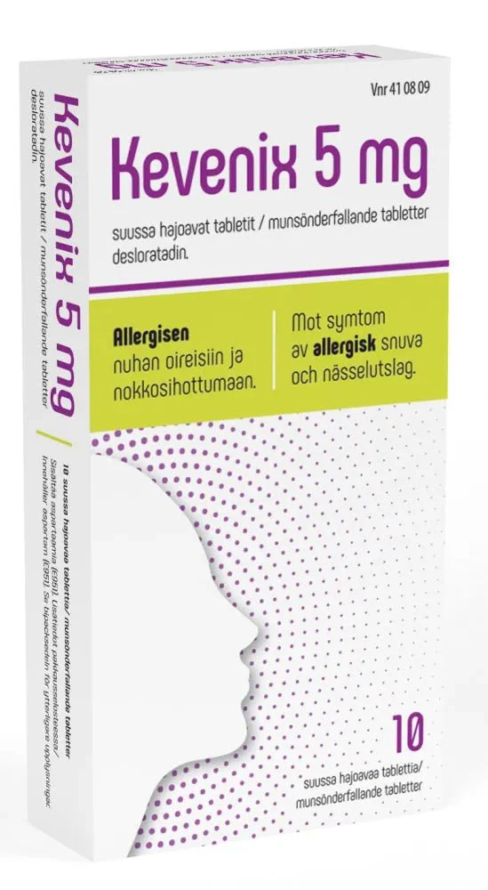 Kevenix 5 mg Tabl, Suussa Hajoava - Image 3