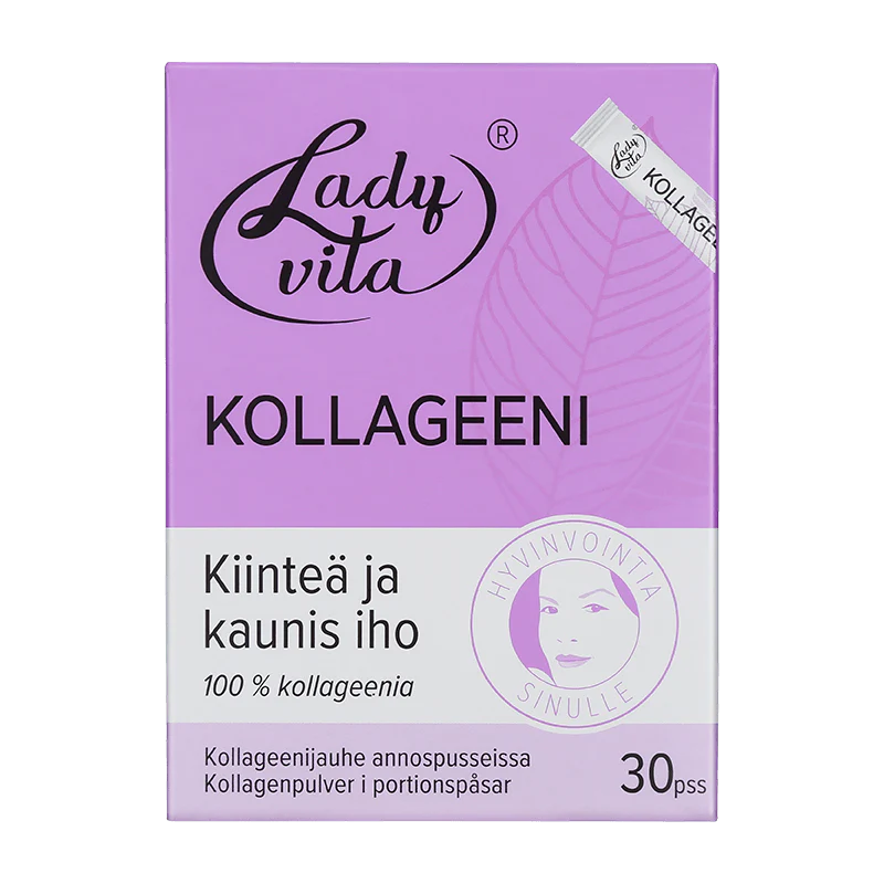 Ladyvita Kollageenijauhe annospusseissa 30 pss